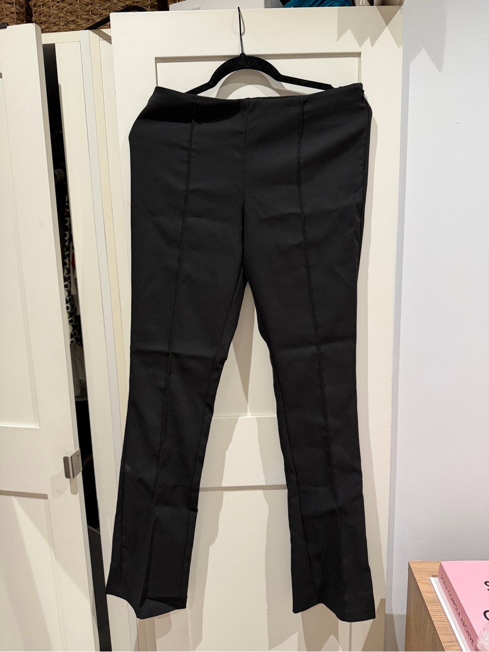 H&M Black Ponte Pull-On' Dress Pants